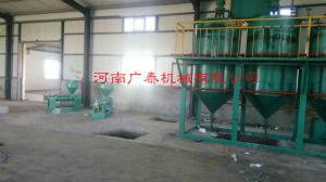 新疆塔城倪總榨油、精煉設(shè)備安裝